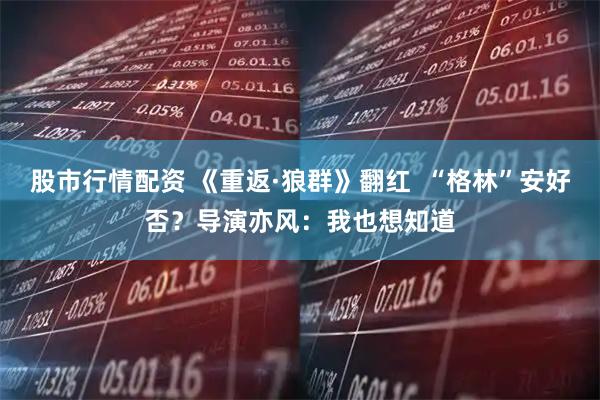 股市行情配资 《重返·狼群》翻红  “格林”安好否？导演亦风：我也想知道